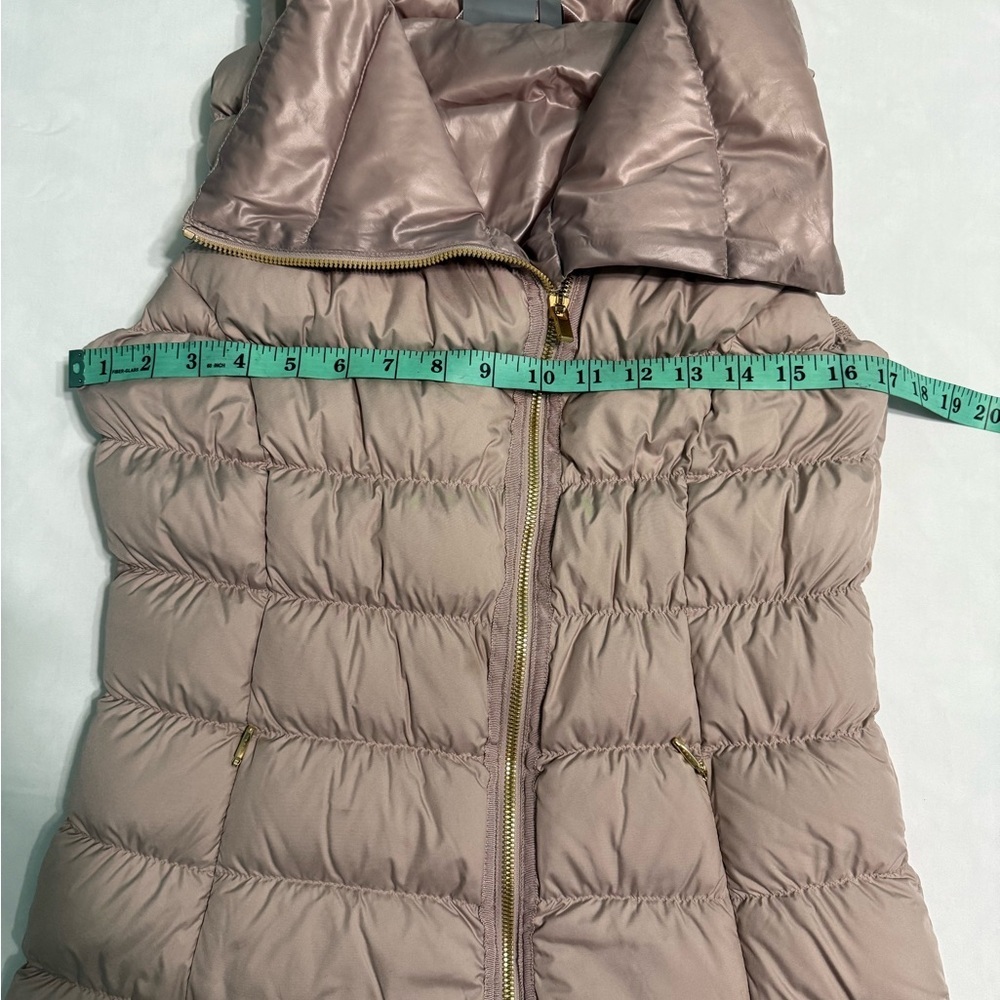 Athleta Downabout Goose Down Puffer Vest  Dusty Pink Size XS - Picture 8 of 16